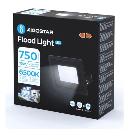 Aigostar - LED Prožektors LED/10W/230V 6500K IP65