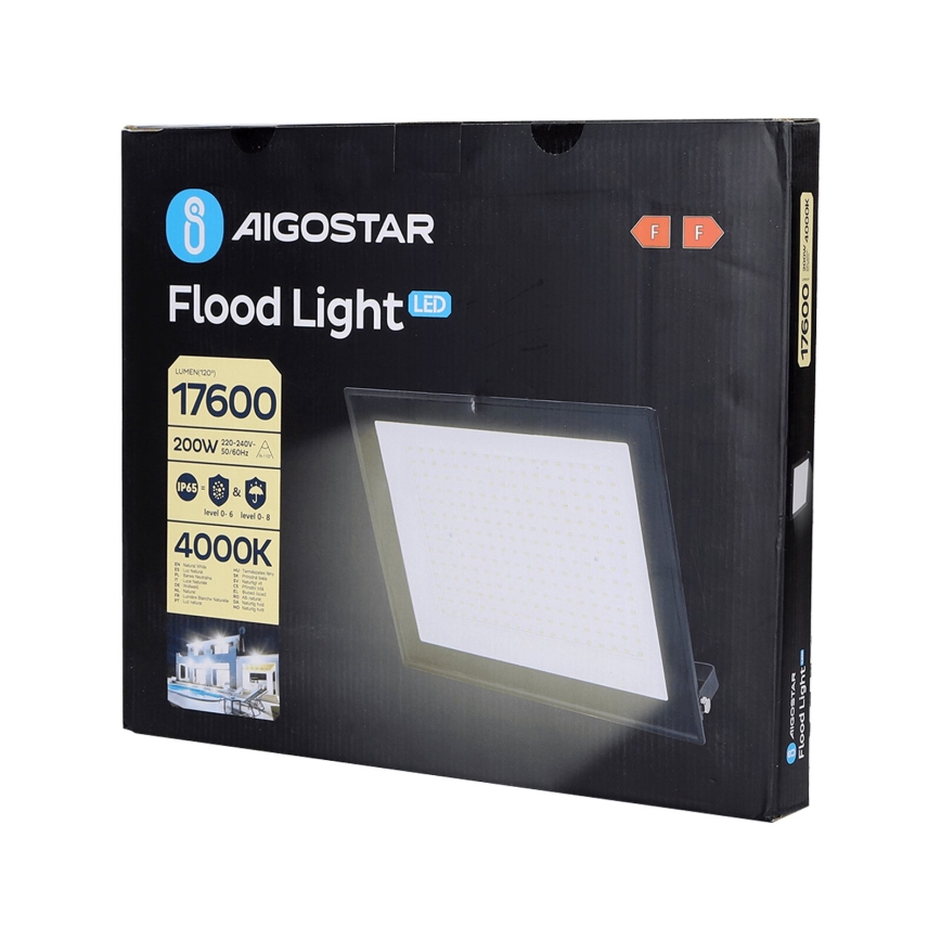 Aigostar - LED Prožektors LED/200W/230V 4000K IP65