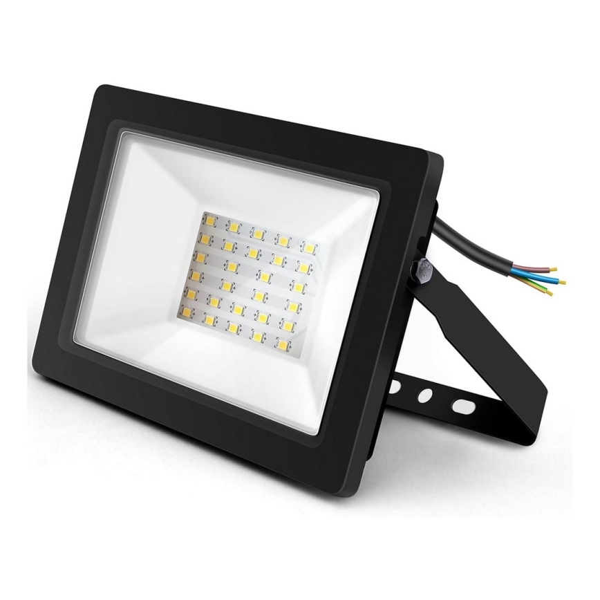 Aigostar - LED Prožektors LED/20W/230V 6400K IP65 melns