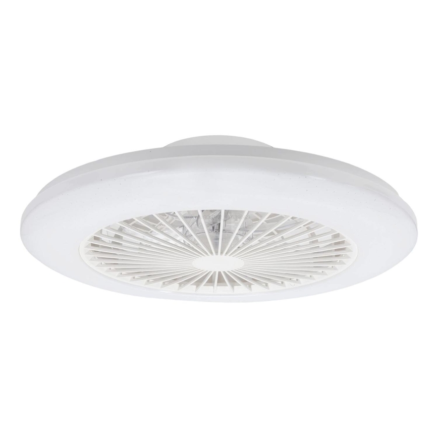 Aigostar - LED regulējams griestu gaismeklis ar ventilatoru LED/40W/230V 2700-6500K diametrs 48,5 cm balts + tālvadības pults
