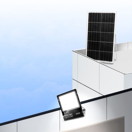 Aigostar - LED regulējams saules prožektors LED/300W/3,2V IP66 25000 mAh ar tālvadības pulti