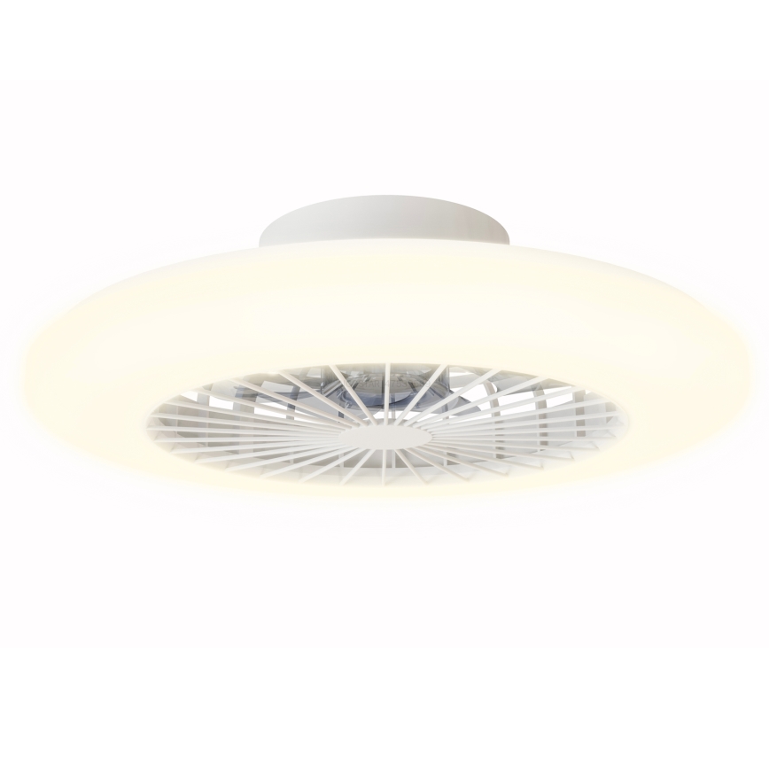 Aigostar - LED regulējams griestu gaismeklis ar ventilatoru LED/40W/230V 2700-6500K diametrs 48,5 cm balts + tālvadības pults