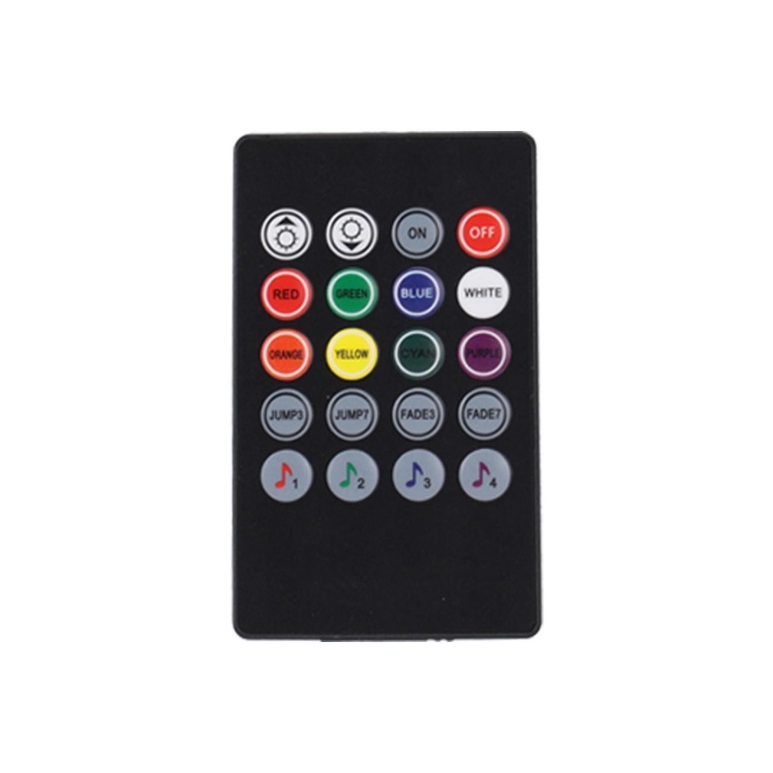 Aigostar - LED RGB Aptumšojama āra josla 3m LED/24W/12/230V IP65 + tālvadības pults