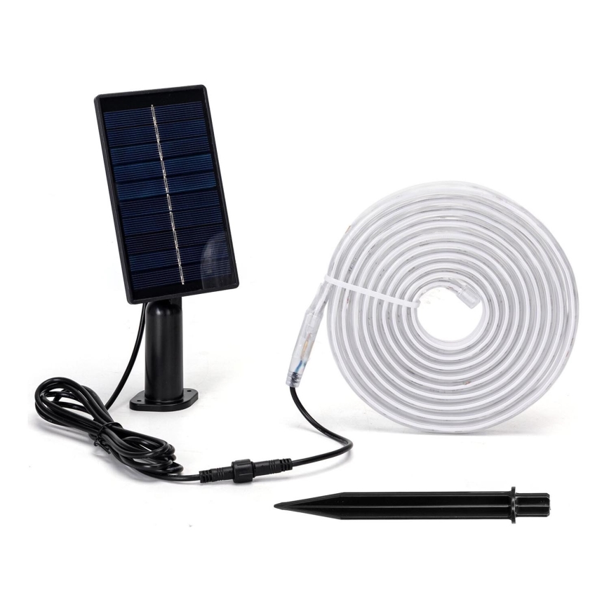 Aigostar - LED RGB Aptumšojama saules enerģijas josla LED/1,6W/3,2V 5 m IP65 1800 mAh + tālvadības pults