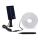 Aigostar - LED RGB Aptumšojama saules enerģijas josla LED/1,6W/3,2V 5 m IP65 1800 mAh + tālvadības pults