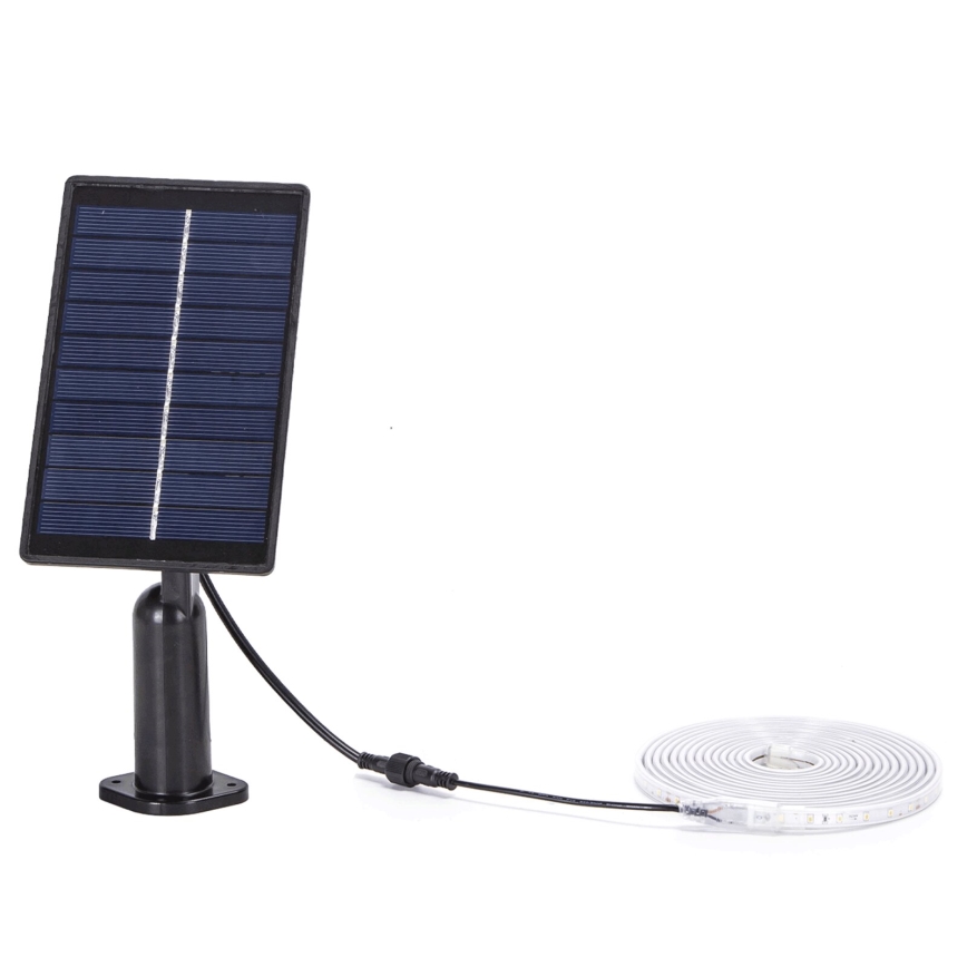Aigostar - LED RGB Aptumšojama saules enerģijas josla LED/1,6W/3,2V 5 m IP65 1800 mAh + tālvadības pults