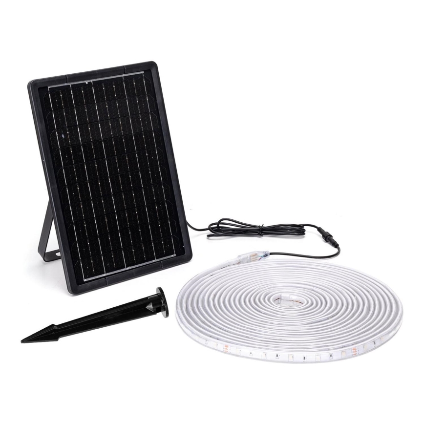 Aigostar - LED RGB Aptumšojama saules enerģijas josla LED/10W/3,2V 10 m IP65 + tālvadības pults