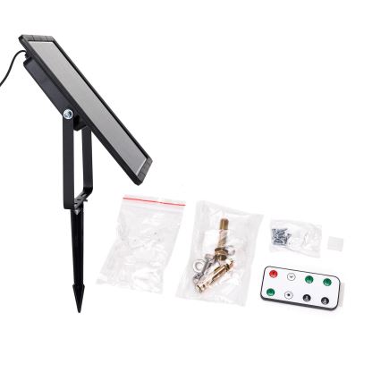 Aigostar - LED RGB Aptumšojama saules enerģijas josla LED/10W/3,2V 10 m IP65 + tālvadības pults