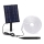 Aigostar - LED RGB Aptumšojama saules enerģijas josla LED/5W/3,2V 5+2m IP65 4000 mAh + tālvadības pults