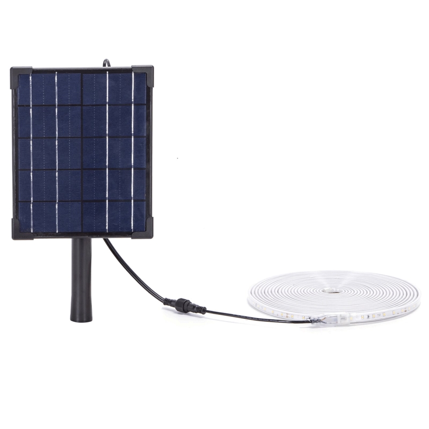 Aigostar - LED RGB Aptumšojama saules enerģijas josla LED/5W/3,2V 5+2m IP65 + tālvadības pults
