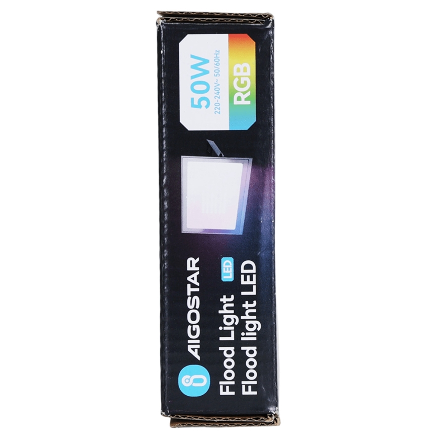 Aigostar - LED RGB aptumšojams prožektors LED/50W/230V IP65 + tālvadība