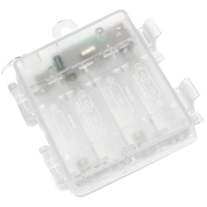 Aigostar - LED RGB āra Ziemassvētku virtene 50xLED/7 funkcijas 4xAA 5,3m IP44 daudzkrāsaina + tālvadības pults