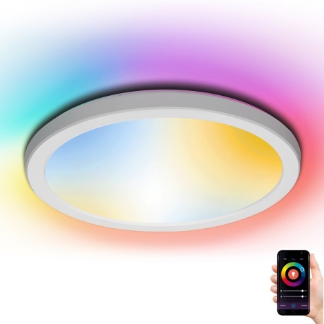 Aigostar - LED RGB+CCT Griestu lampa LED/25W/230V 2700-6500K Wi-Fi