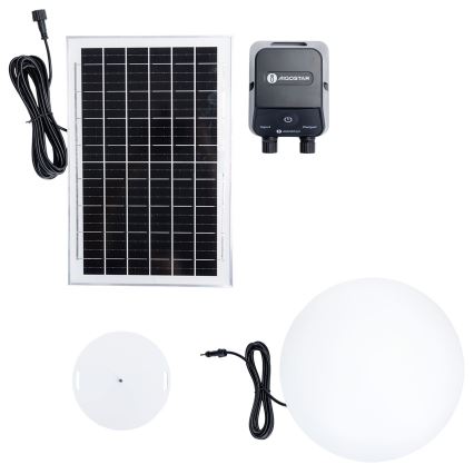 Aigostar - LED RGB regulējama āra lampa MESH LED/35W/3,7V 4000mAh 2700-6500K IP65 diametrs 50 cm