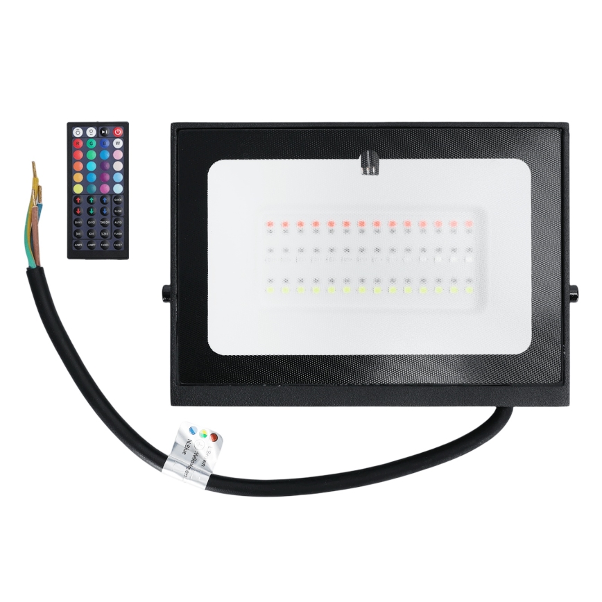 Aigostar - LED RGB aptumšojams prožektors LED/30W/230V IP65 + tālvadība