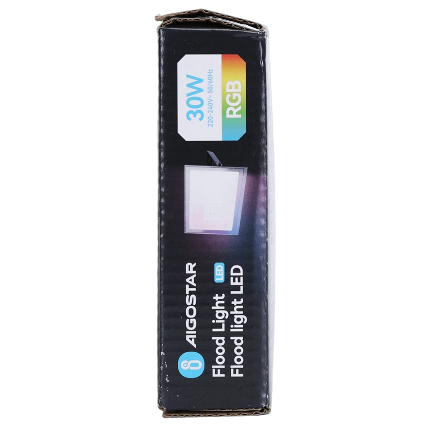 Aigostar - LED RGB aptumšojams prožektors LED/30W/230V IP65 + tālvadība