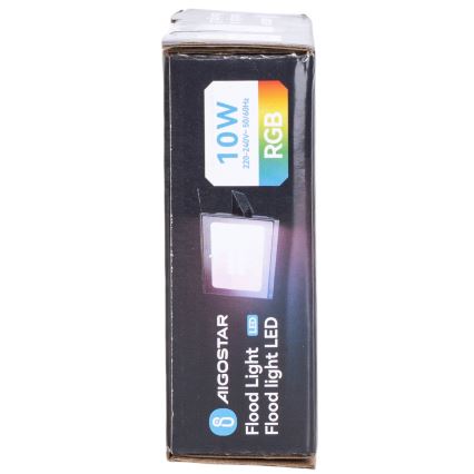 Aigostar - LED RGB prožektors LED/20W/230V IP65 ar tālvadības pulti