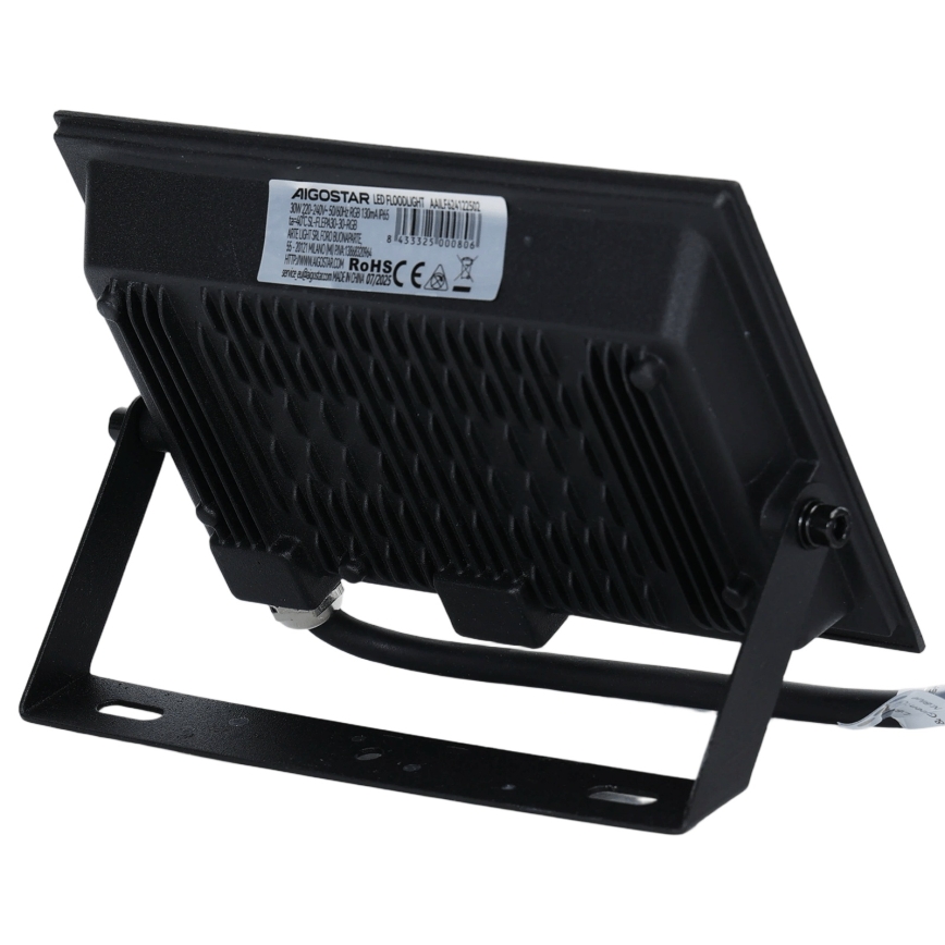 Aigostar - LED RGB prožektors LED/30W/230V IP65 + ar tālvadības pulti