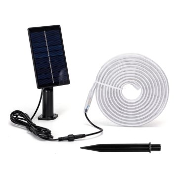Aigostar - LED RGB regulējama saules josla LED/1,6W/3,2V 5 m IP65 1800 mAh + tālvadības pults