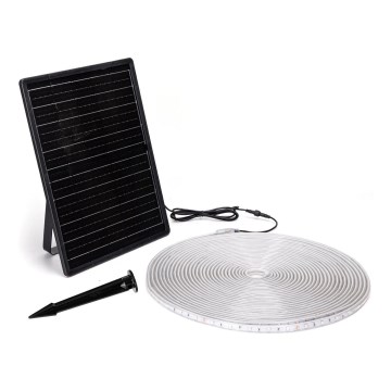 Aigostar - LED RGB regulējama saules josla LED/20W/3,2V 20 m IP65 20000 mAh + tālvadības pults