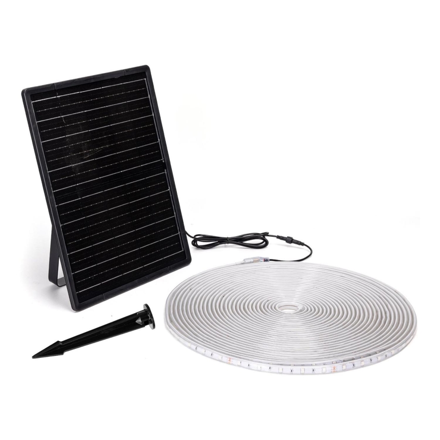 Aigostar - LED RGB regulējama saules josla LED/20W/3,2V 20 m IP65 20000 mAh + tālvadības pults
