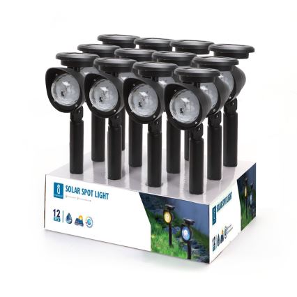 Aigostar - LED RGB Saules eneģijas lampa LED/400mAh IP44