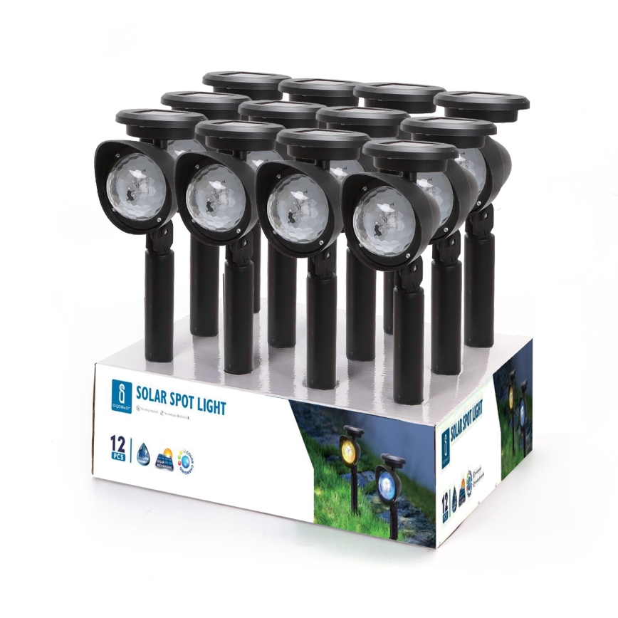 Aigostar - LED RGB Saules eneģijas lampa LED/400mAh IP44