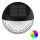 Aigostar - LED RGB Saules enerģijas sienas lampa LED/2W/1,2V 300 mAh melna IP44