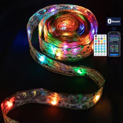 Aigostar - LED RGBICW Viedā āra Ziemassvētku virtene MESH 100xLED 10 m IP44 + ar tālvadības pulti