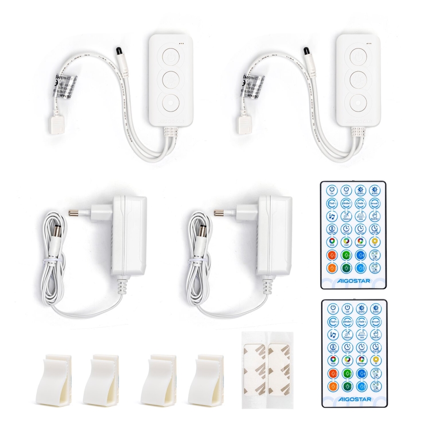 Aigostar - LED RGBW Aptumšojama josla LED/18W/12V 2x5 m Wi-Fi