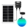 Aigostar - LED RGBW Aptumšojama saules enerģijas lampa MESH LED/20W/3,7V 4000 mAh 2700K-6500K IP65 d. 15 cm