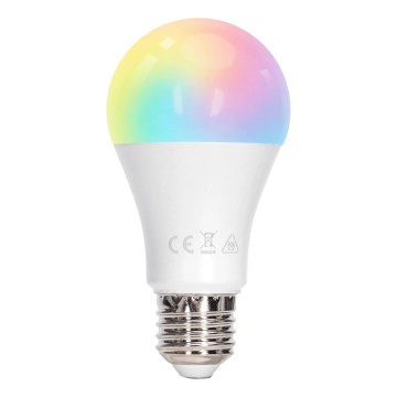 Aigostar - LED RGBW aptumšojama spuldze E27/12W/230V 3000K + tālvadības pults