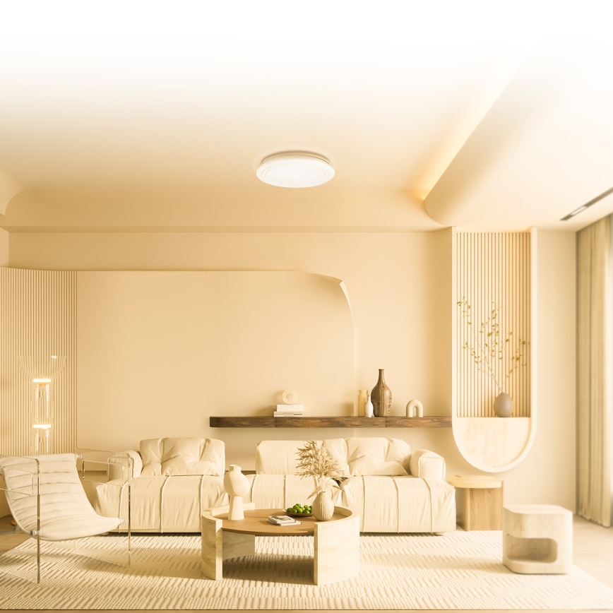Aigostar - LED RGBW Aptumšojama vannas istabas lampa LED/39W/230V 50 cm Wi-Fi IP44