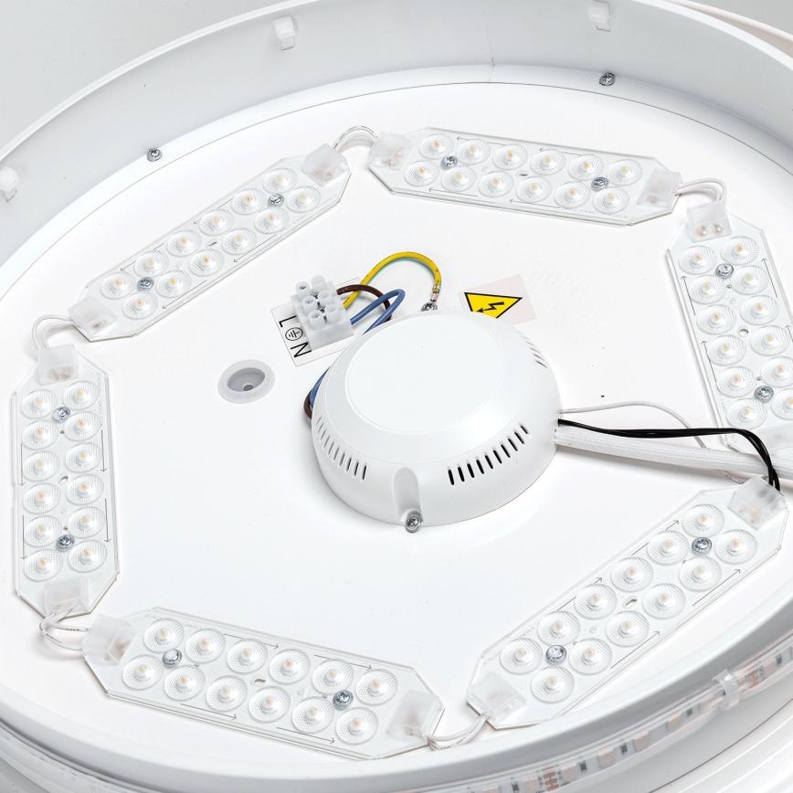 Aigostar - LED RGBW Aptumšojama vannas istabas lampa LED/39W/230V 50 cm Wi-Fi IP44