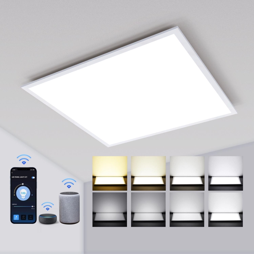 Aigostar - LED RGBW Aptumšojams panelis virsapmetuma MESH LED/36W/230V 60x60 cm