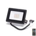Aigostar - LED RGBW aptumšojams prožektors LED/20W/230V IP65 + tālvadības pults