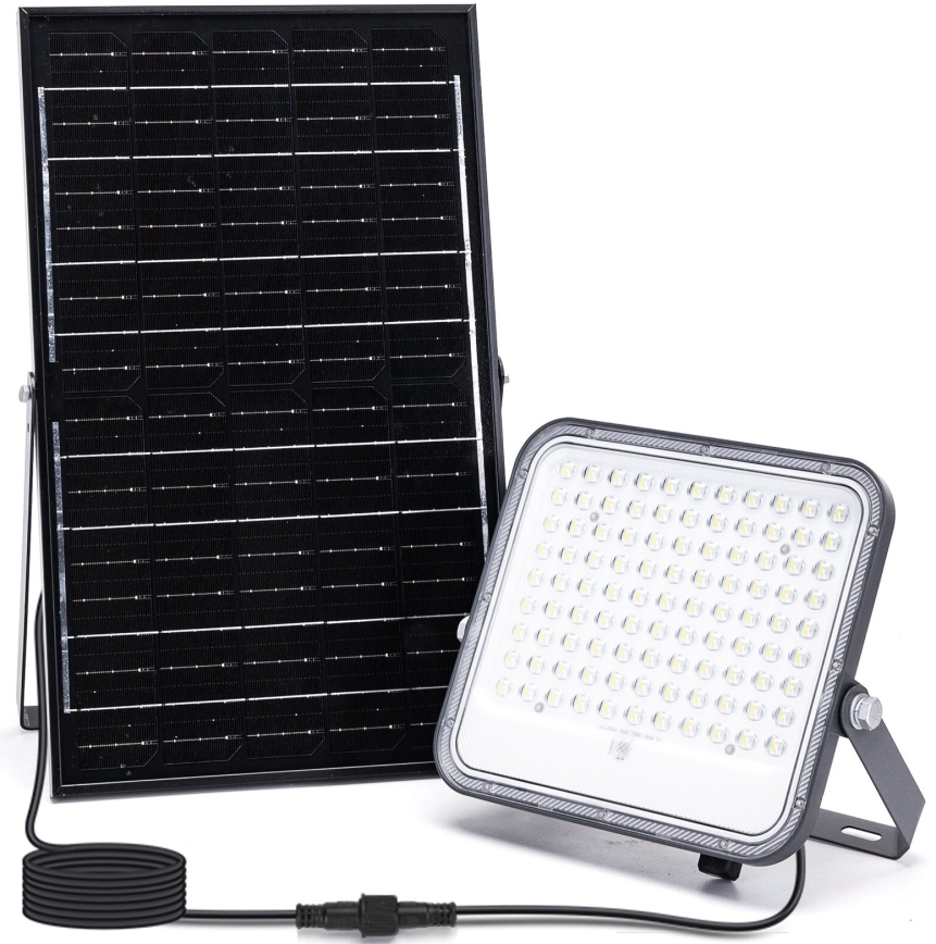 Aigostar - LED RGBW Aptumšojams saules enerģijas prožektors LED/150W/3,4V IP66 + tālvadības pults