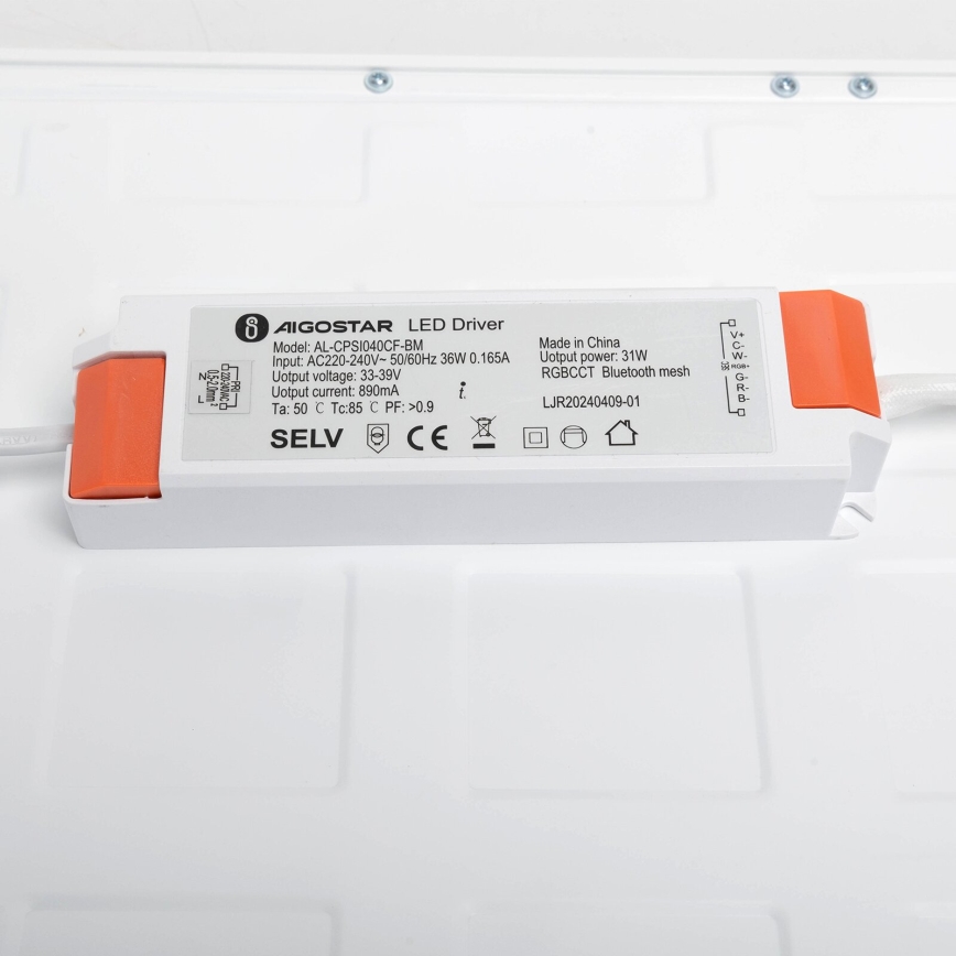 Aigostar - LED RGBW Aptumšojams virsapmetuma panelis MESH LED/36W/230V 2700-6500K 120x30 cm