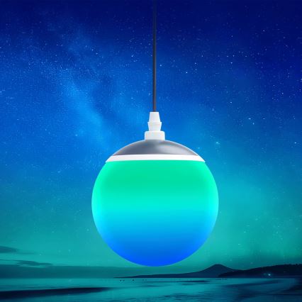 Aigostar - LED RGBW Aptumšojuma lustra ar auklu MESH LED/8W/230V 2700-6500K balta + tālvadības pults