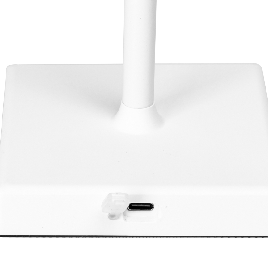 Aigostar - LED RGBW Aptumšojama uzlādējama āra galda lampa LED/4W/5V 3600mAh balta IP54