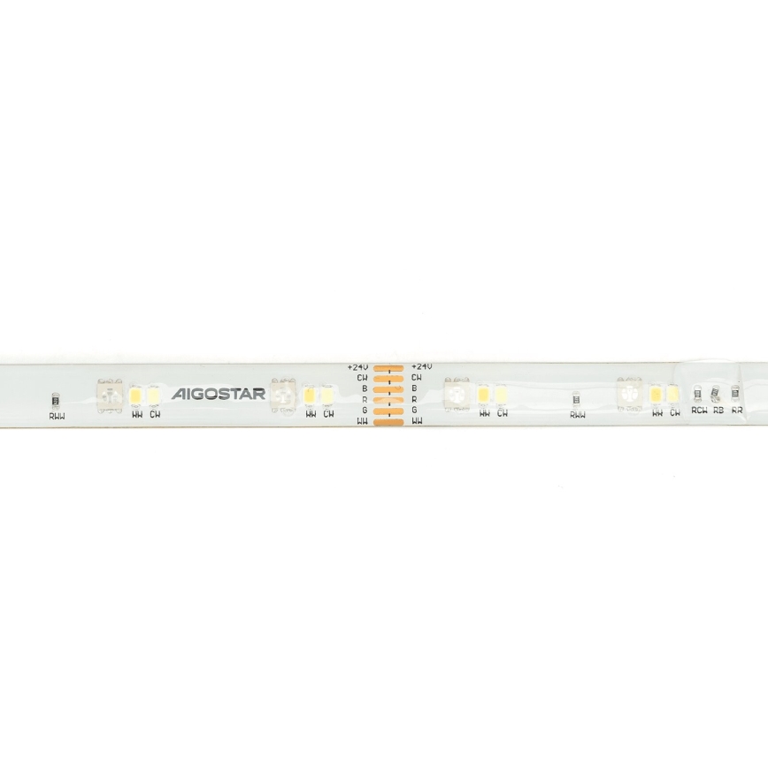 Aigostar - LED RGBW Josla 5m MESH MESH LED/24W/230V 2700-6500K + tālvadības pults