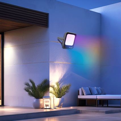 Aigostar - LED RGBW Prožektors MESH MESH LED/30W/230V 6500K IP65 + tālvadības pults