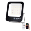 Aigostar - LED RGBW Prožektors MESH MESH LED/30W/230V 6500K IP65 + tālvadības pults