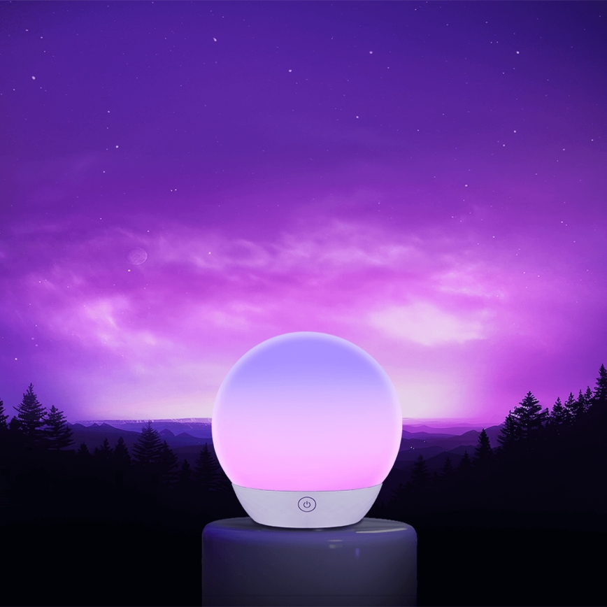 Aigostar - LED RGBW Regulējama galda lampa LED/5,5W/5V Wi-Fi + tālvadības pults