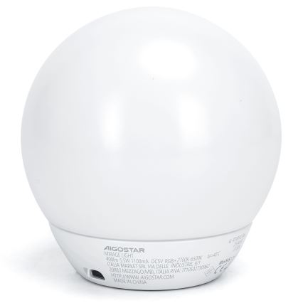 Aigostar - LED RGBW Regulējama galda lampa LED/5,5W/5V Wi-Fi + tālvadības pults