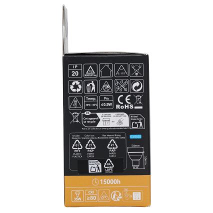 Aigostar - LED RGBW regulējama spuldze GU10/4,8W/230V 3000K + tālvadības pults