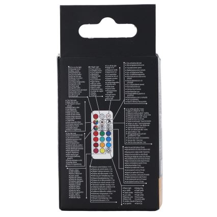 Aigostar - LED RGBW regulējama spuldze GU10/4,8W/230V 3000K + tālvadības pults