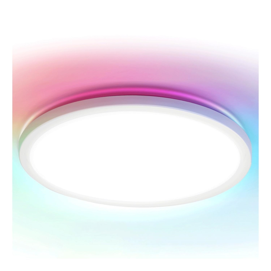 Aigostar - LED RGBW Regulējams griestu gaismeklis MESH LED/36W/230V 3000-6500K balts + tālvadība