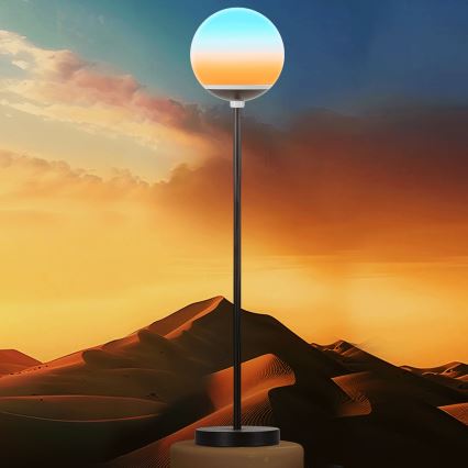 Aigostar - RGBW LED dimējama grīdas lampa MESH LED/8W/230V + tālvadības pults