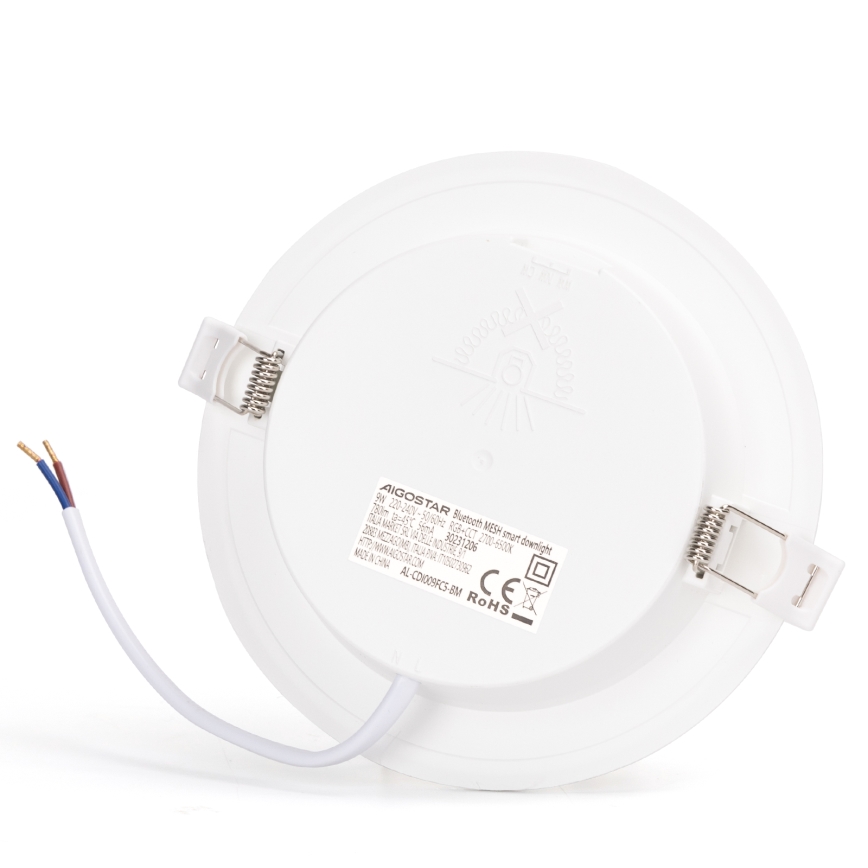 Aigostar - LED RGBW Vannas istabas iegremdējama lampa MESH LED/18W/230V 2700-6500K IP44